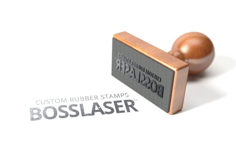 Rubber stamps - Boss Laser