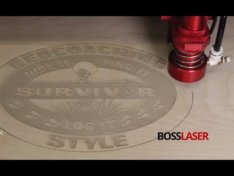 Leather engraving - Boss Laser