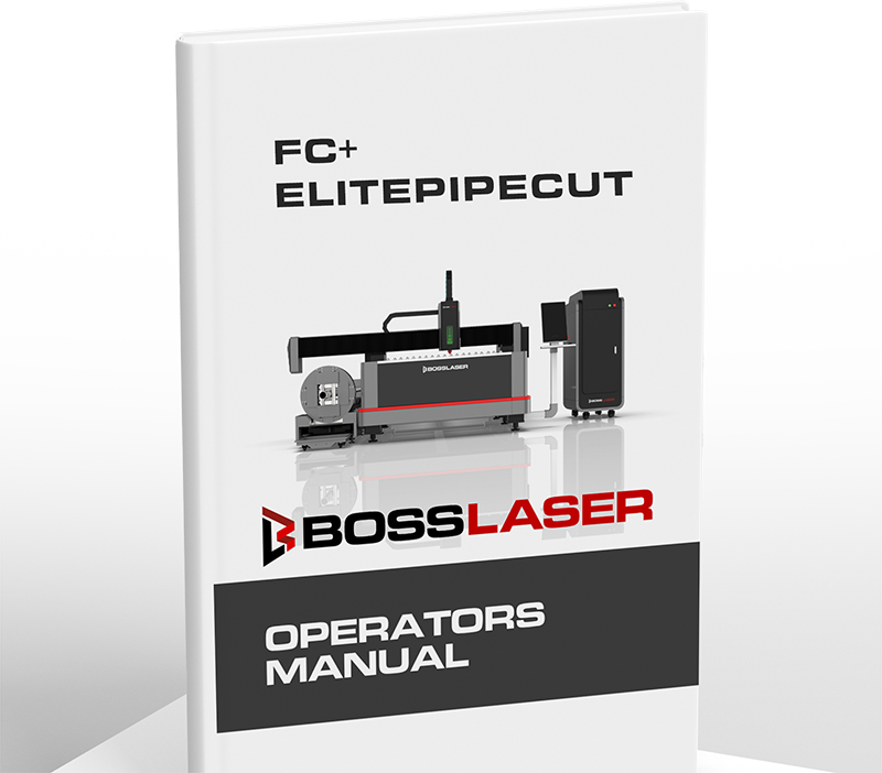 FC+ Elitepipecut BossLaser Operators Manual cover.