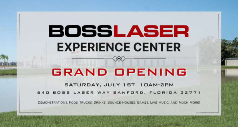 Boss Laser Experience Center Grand Opening