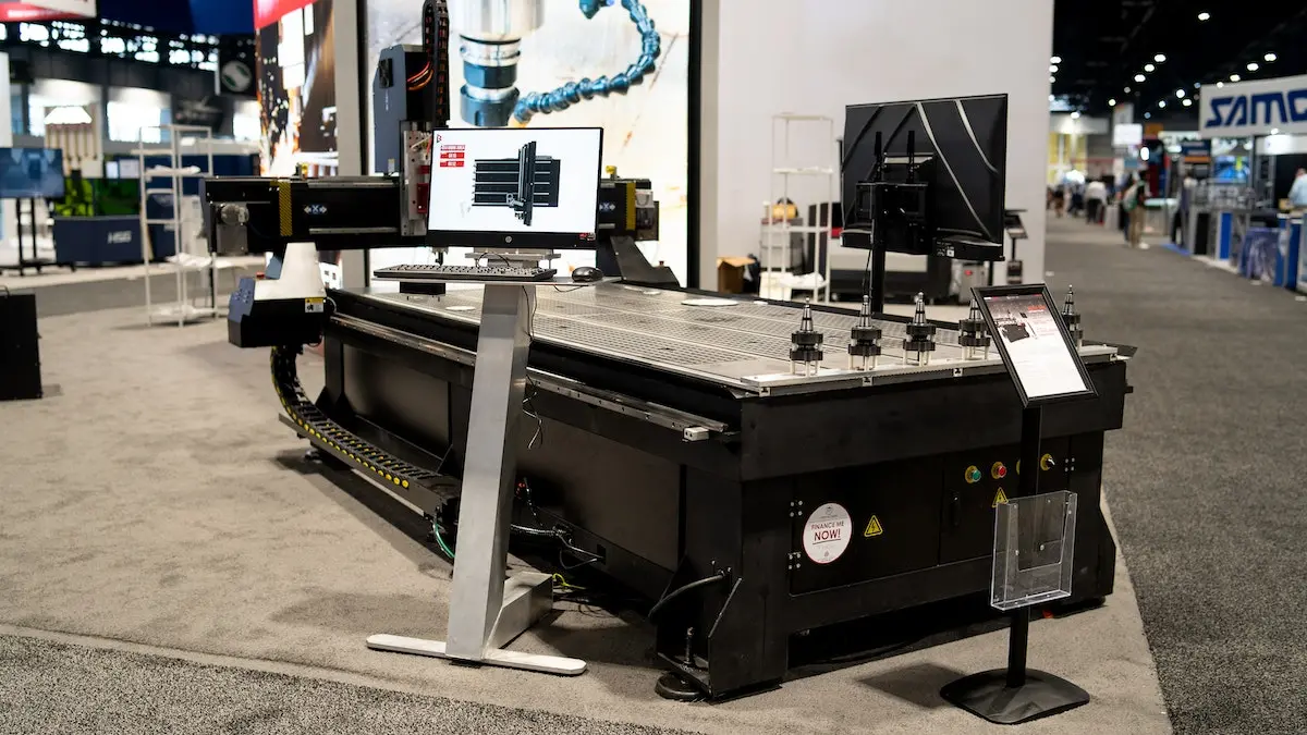 Boss Laser LSR Hybrid at Fabtech Chicago