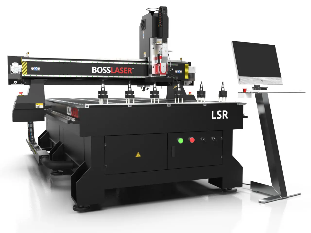 All-in-One CO2 Laser and CNC Router