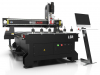 Boss LSR Hybrid CNC & CO2 Laser Combo shown with touchscreen PC controller