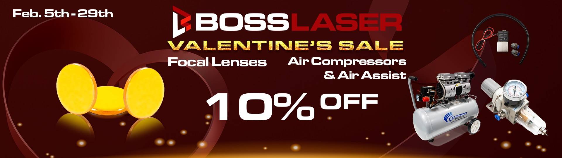 Boss Laser Valentines Sale Discount